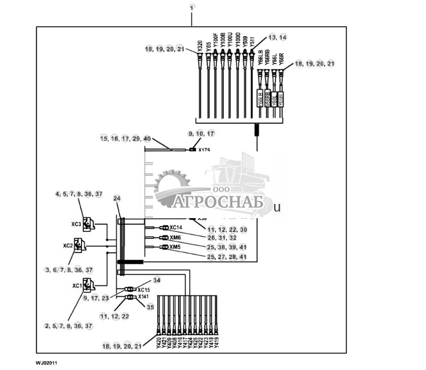 Wiring Harness Components, Boom Controller  Valve - ST767184 258.jpg